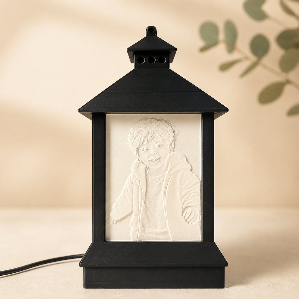 Personalized 3D Lantern Photo Lamp - Four in One