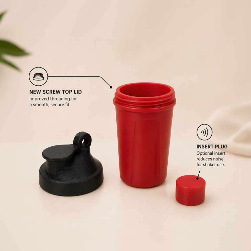 Mini Protein Shaker Keychain