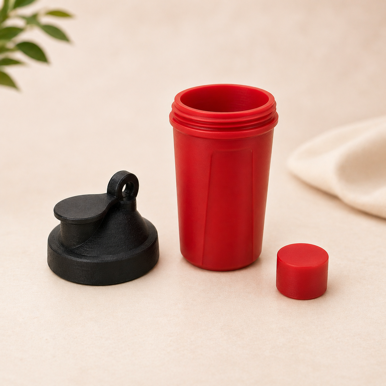 Mini Protein Shaker Keychain