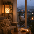 AuraGlow Spiral Table Lamp | Warm White LED | 1-Year Warranty | Premium Home Decor Light