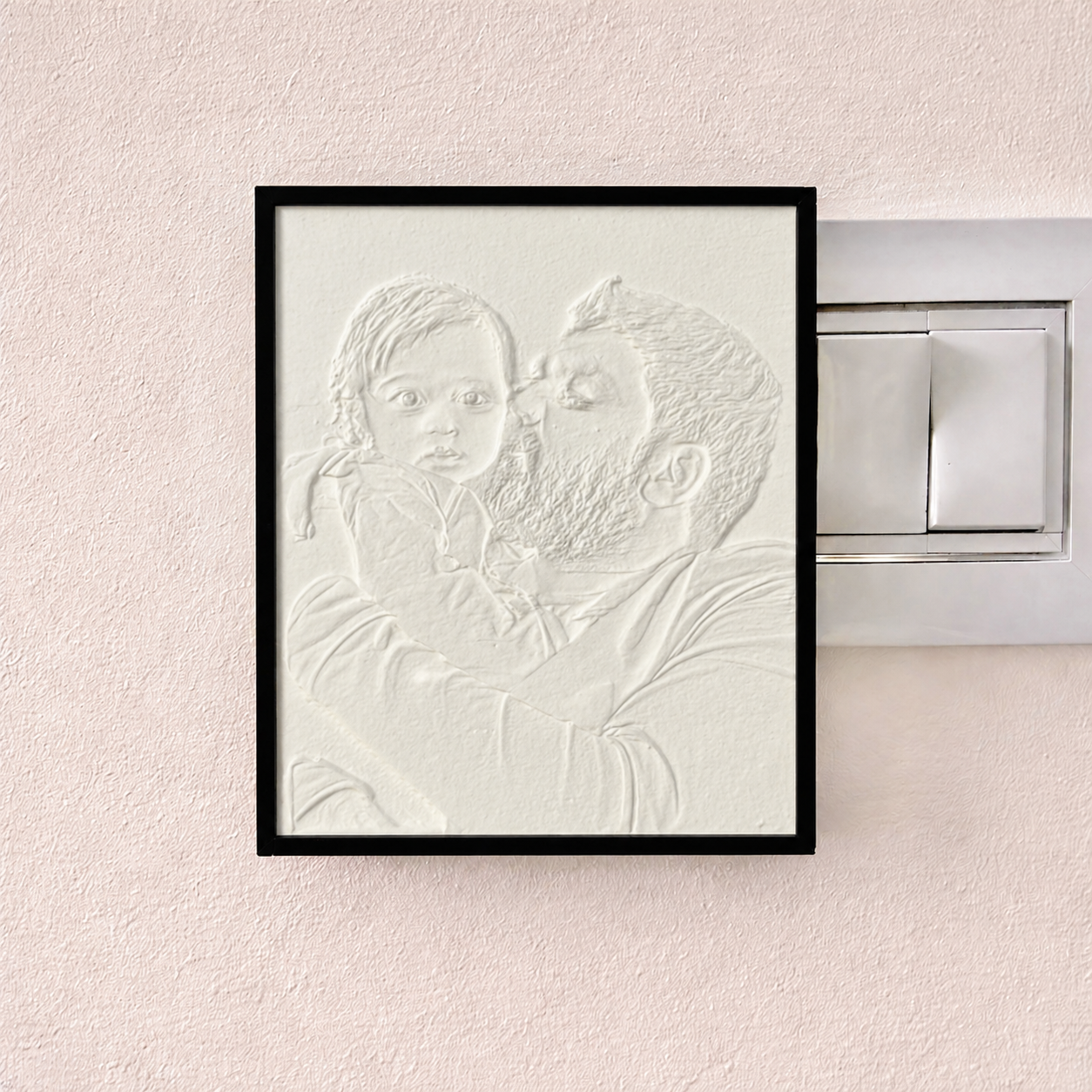 Photo Frame – 3D Printed Personalized Photo Lamp (Direct Plug)