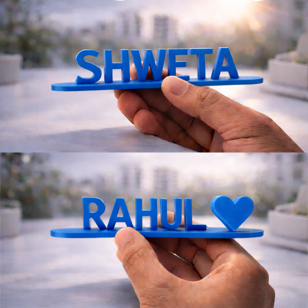 Dual Name Plate | Two in one