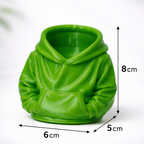 Hoodie-Style Pen Holder Desk Organizer