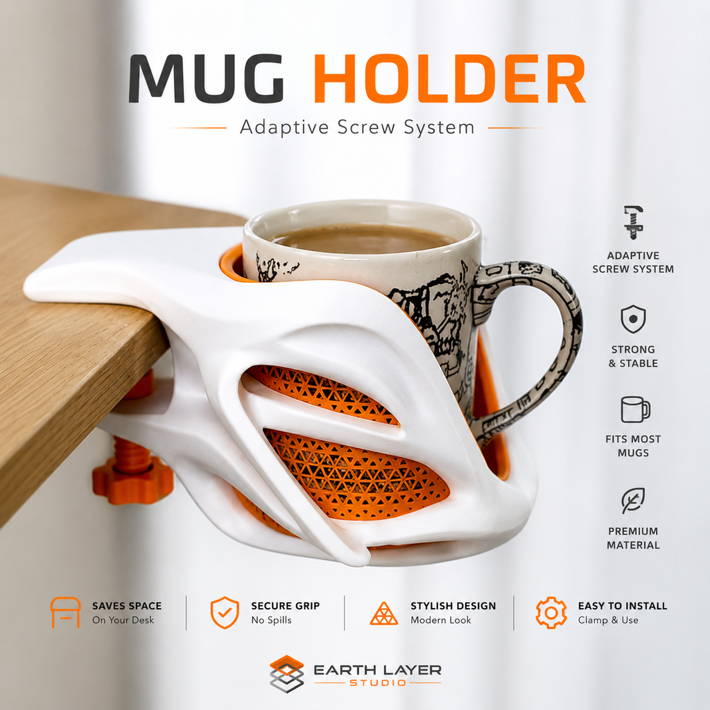 Cup Holder Desk Mount