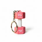 Gym Dumbbell Key Chain