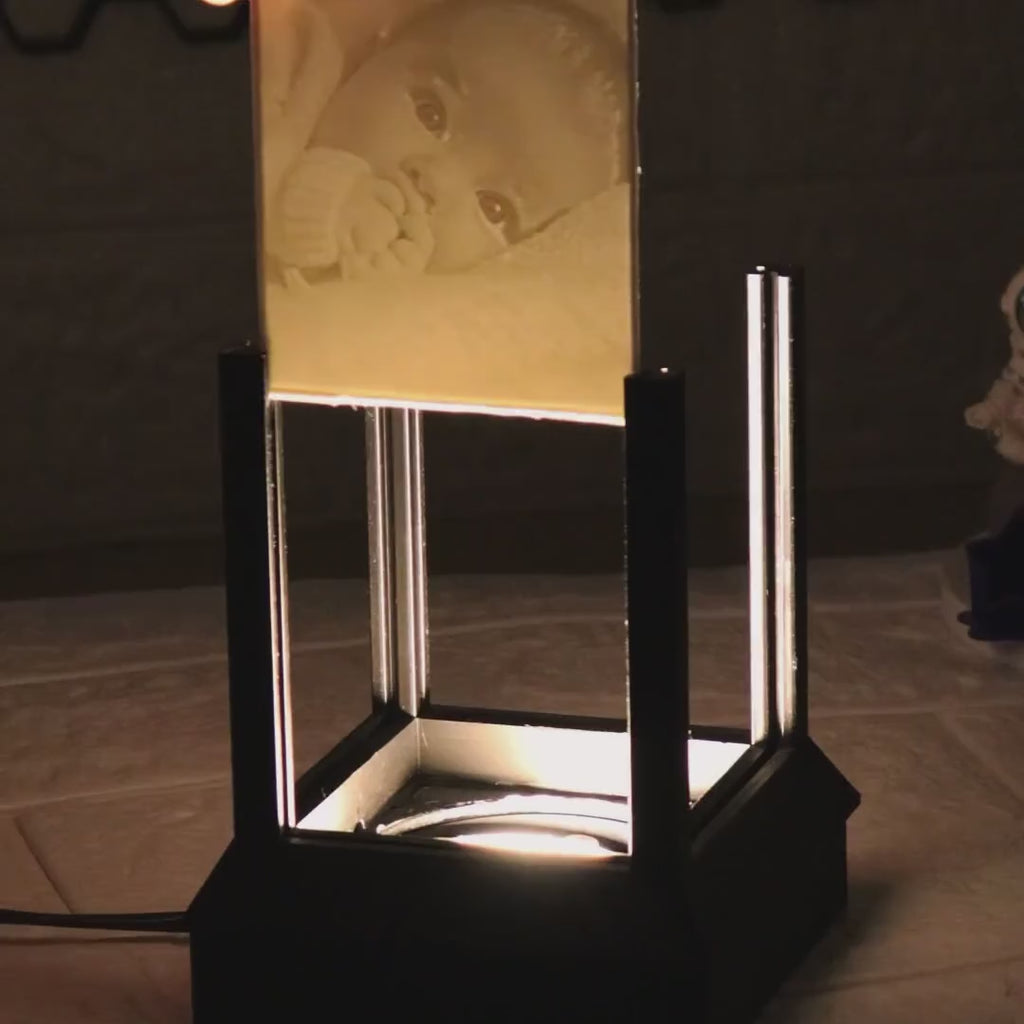 Personalized 3D Lantern Photo Lamp - Four in One